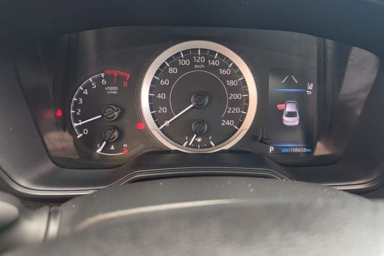 Used Toyota Levin 2021 185T CVT Luxury Edition Instrument Cluster