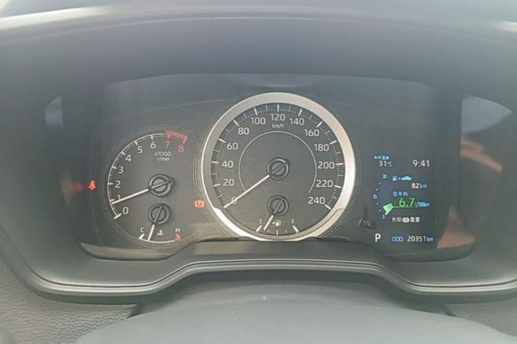 Used Toyota Levin 2021 2.0L Luxury Edition Instrument Cluster