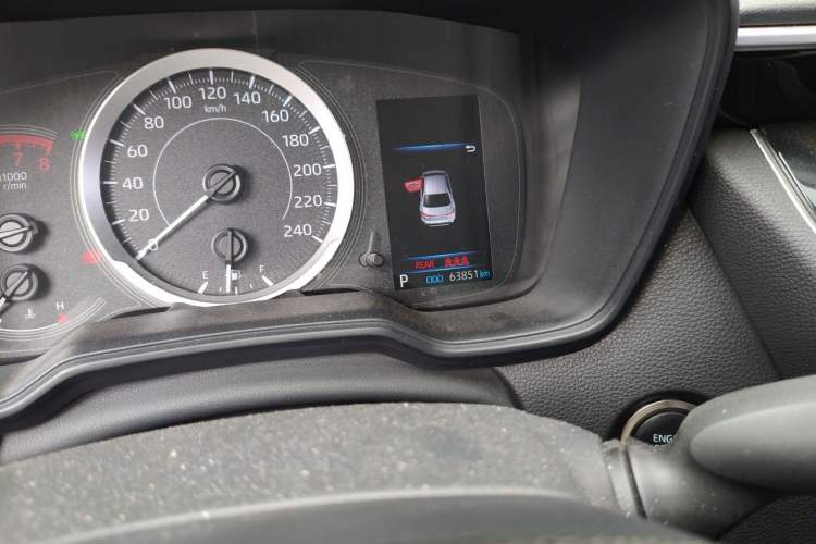 Used Toyota Levin 2021 185T CVT Sport Edition Odometer Close Up