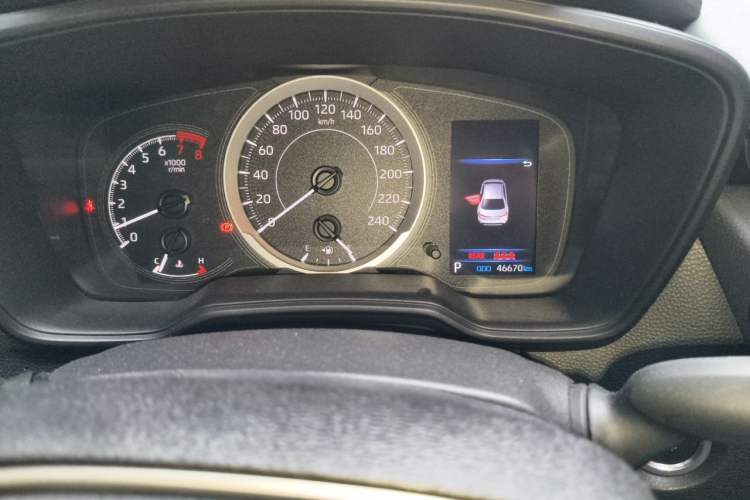 Used Toyota Levin 2021 2.0L Luxury Edition Odometer Close Up