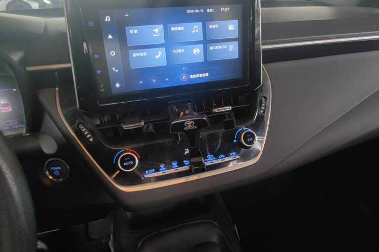 Used Toyota Levin 2021 Dual-Engine 1.8H E-CVT Luxury Edition Audio And AC Panel