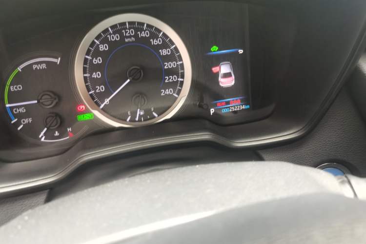 Used Toyota Levin 2021 Dual-Engine 1.8H E-CVT Luxury Edition Odometer Close Up