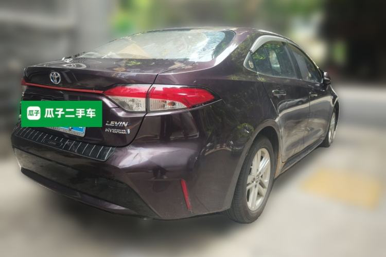 Used Toyota Levin 2021 Dual-Engine 1.8H E-CVT Luxury Edition Rear Right 45 Deg