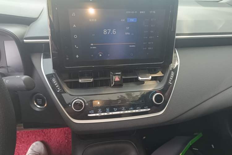 Used Toyota Levin 2021 185T CVT Luxury Edition Audio And AC Panel
