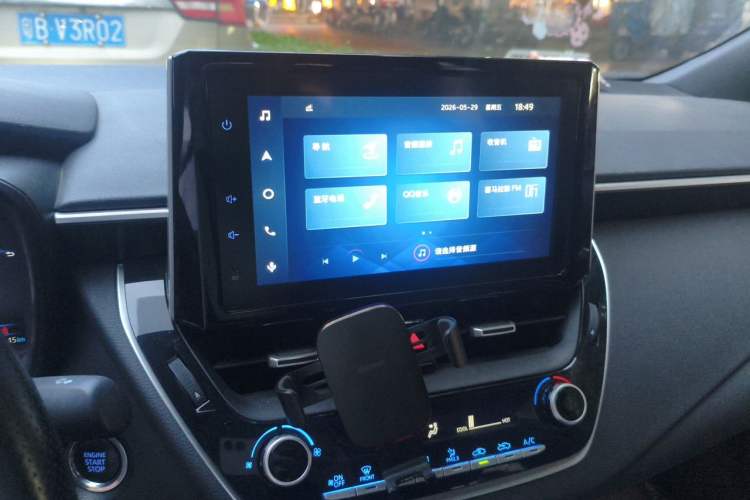 Used Toyota Levin 2021 185T CVT Luxury Edition Audio And AC Panel