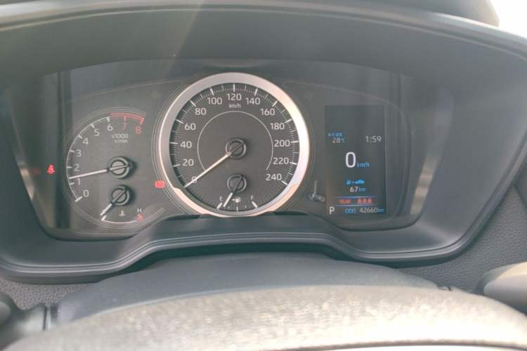 Used Toyota Levin 2021 185T CVT Luxury Edition Instrument Cluster