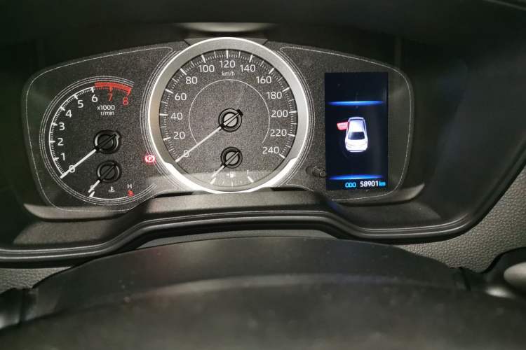 Used Toyota Levin 2021 185T CVT Luxury Edition Odometer Close Up