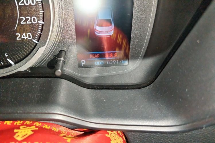Used Toyota Levin 2021 185T CVT Entry-Level Version Odometer Close Up