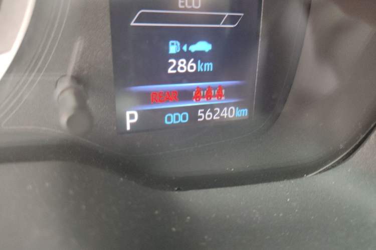 Used Toyota Levin 2021 185T CVT Luxury Edition Odometer Close Up