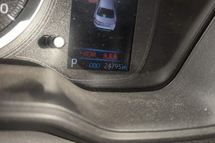 Used Toyota Levin 2021 185T CVT Sport Edition Odometer Close Up