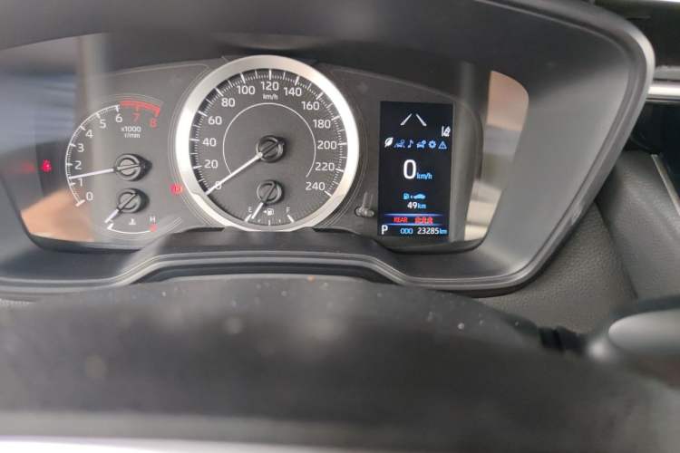 Used Toyota Levin 2021 185T CVT Sport Edition Odometer Close Up