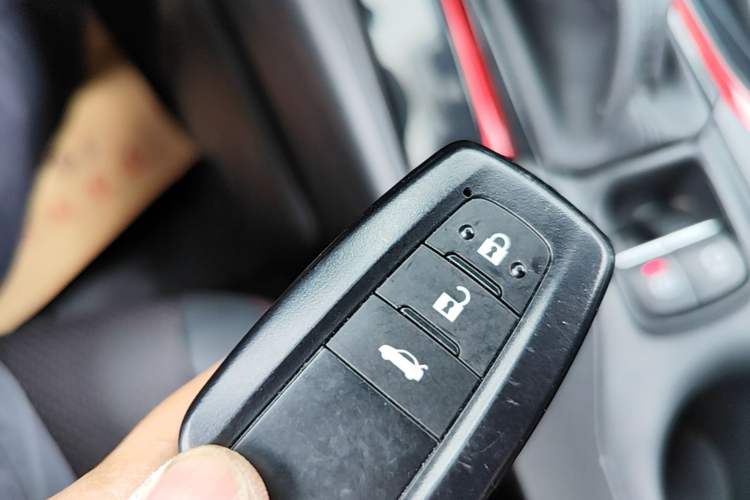 Used Toyota Levin 2021 185T CVT Sport Edition Vehicle Key