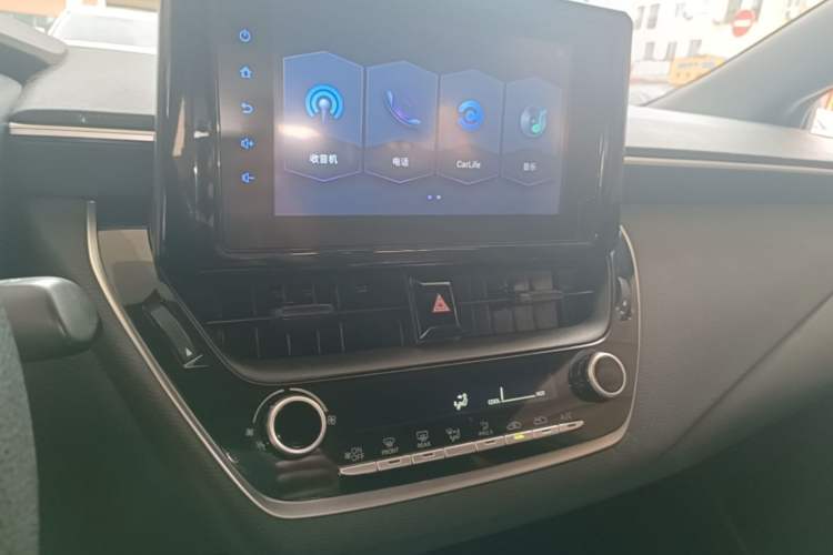Used Toyota Levin 2021 TNGA 1.5L CVT Entry-Level Model Audio And AC Panel