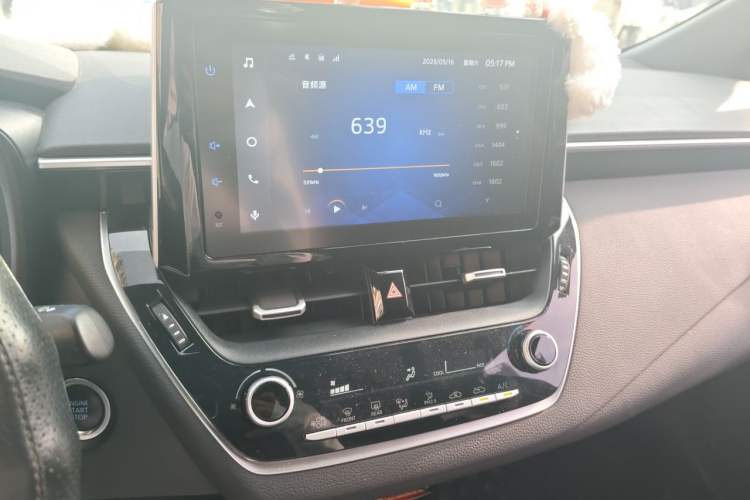 Used Toyota Levin 2021 185T CVT Sport Edition Audio And AC Panel