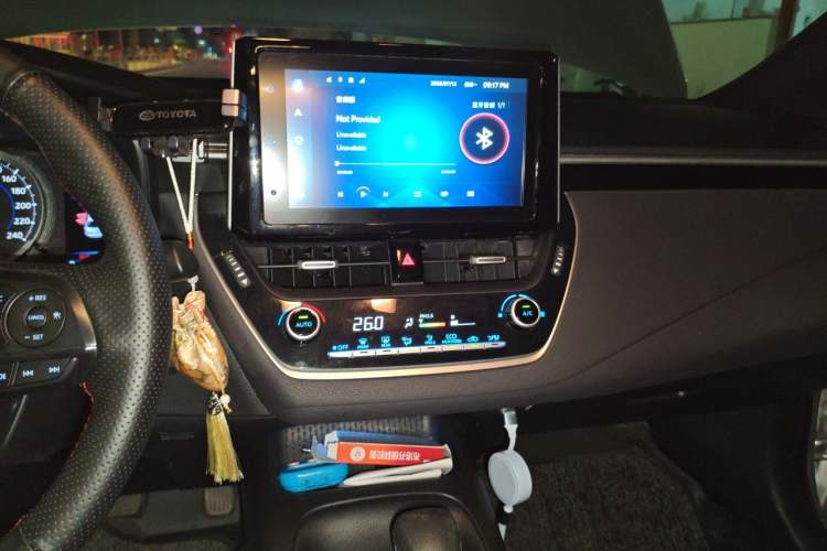 Used Toyota Levin 2021 Dual-Engine 1.8H E-CVT Luxury Edition Audio And AC Panel