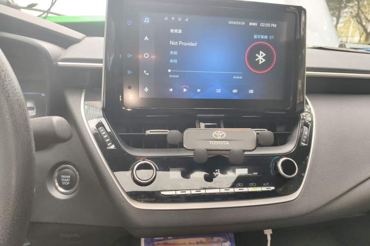Used Toyota Levin 2021 185T CVT Luxury Edition Audio And AC Panel