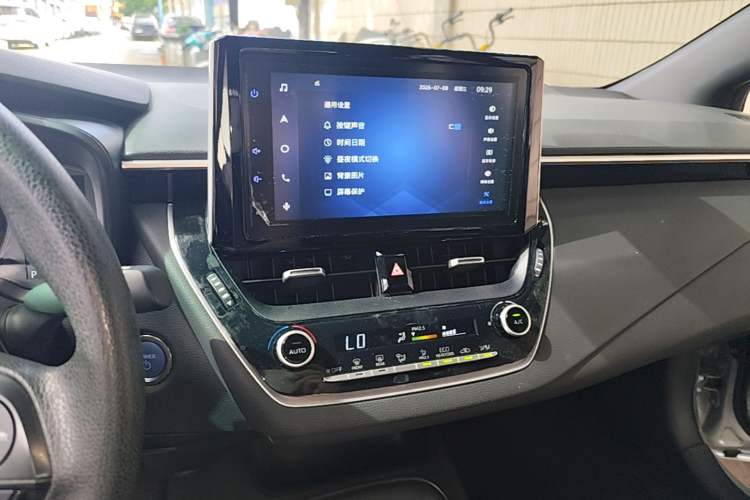 Used Toyota Levin 2021 Dual-Engine 1.8H E-CVT Luxury Edition Audio And AC Panel