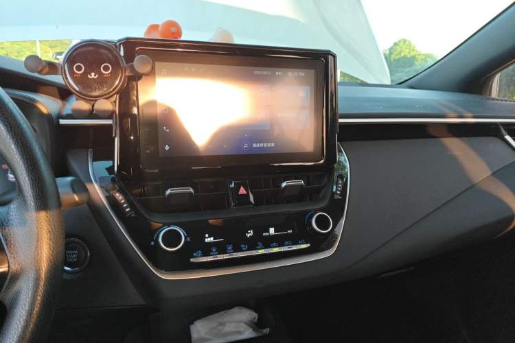 Used Toyota Levin 2021 185T CVT Sport Edition Audio And AC Panel