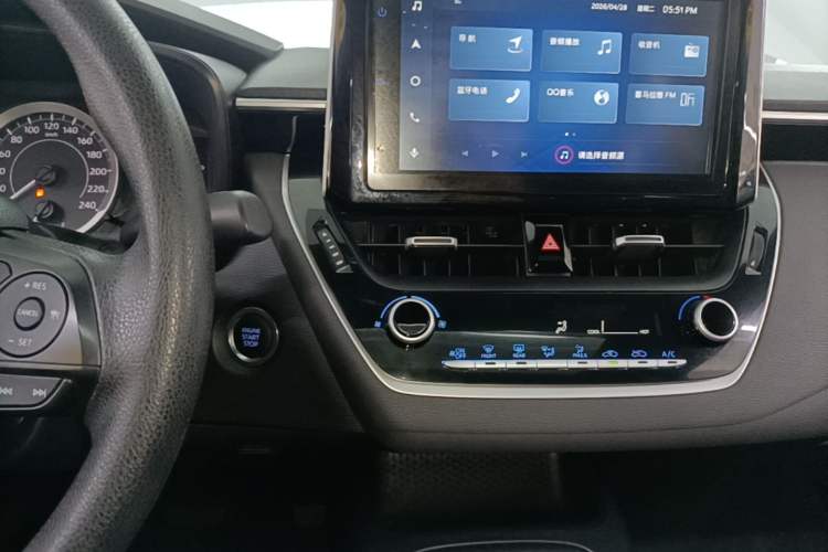 Used Toyota Levin 2021 185T CVT Luxury Edition Audio And AC Panel