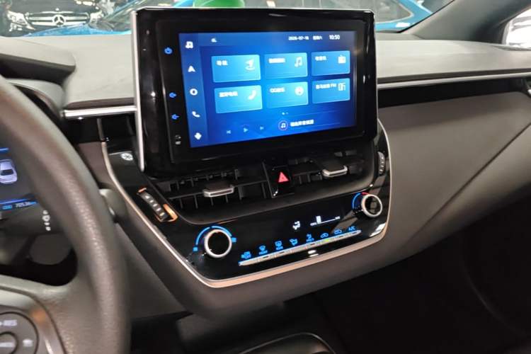 Used Toyota Levin 2021 185T CVT Luxury Edition Audio And AC Panel
