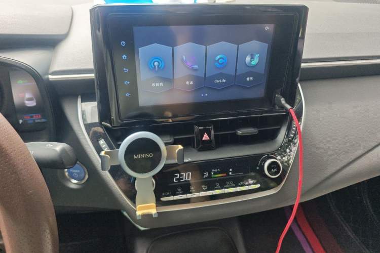 Used Toyota Levin 2021 Dual-Motor 1.8H E-CVT Leading Edition Audio And AC Panel