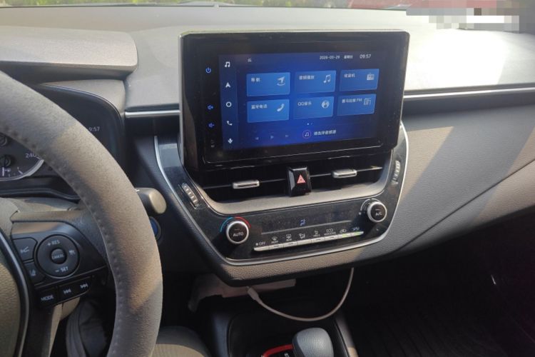 Used Toyota Levin 2021 Dual-Motor 1.8H E-CVT Sport Edition Audio And AC Panel