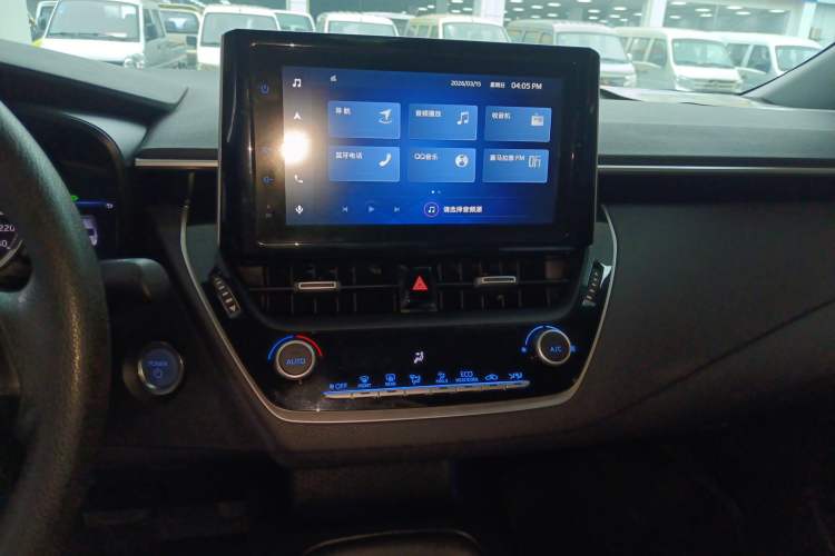 Used Toyota Levin 2021 Dual-Motor 1.8H E-CVT Sport Edition Audio And AC Panel