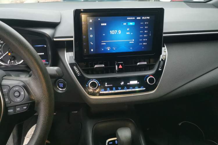 Used Toyota Levin 2021 185T CVT Luxury Edition Audio And AC Panel