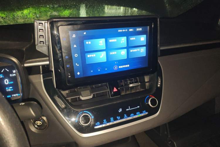 Used Toyota Levin 2021 185T CVT Luxury Edition Audio And AC Panel