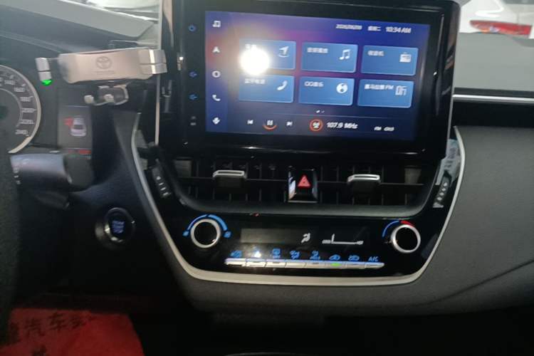 Used Toyota Levin 2021 185T CVT Luxury Edition Audio And AC Panel