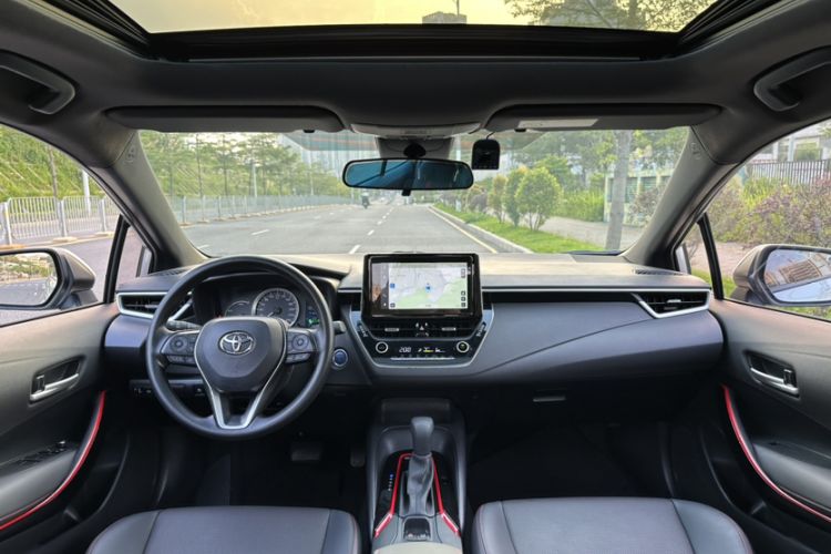 Used Toyota Levin 2021 Dual-Motor 1.8H E-CVT Sport Edition Audio And AC Panel