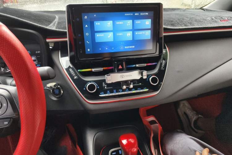 Used Toyota Levin 2021 185T CVT Luxury Edition Audio And AC Panel