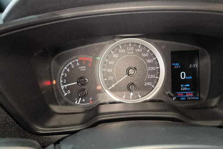 Used Toyota Levin 2021 185T CVT Sport Edition Instrument Cluster
