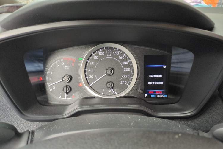 Used Toyota Levin 2021 185T CVT Luxury Edition Instrument Cluster