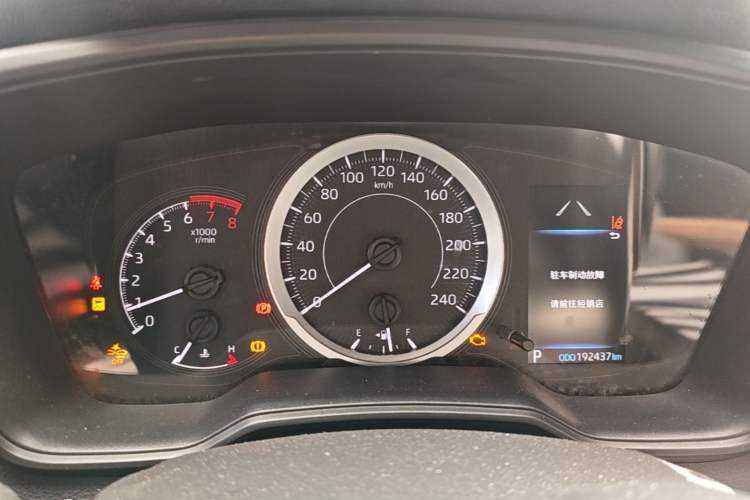 Used Toyota Levin 2021 185T CVT Luxury Edition Instrument Cluster