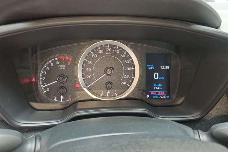 Used Toyota Levin 2021 185T CVT Luxury Edition Instrument Cluster