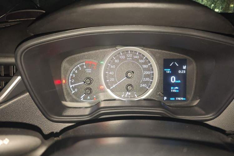 Used Toyota Levin 2021 185T CVT Luxury Edition Instrument Cluster