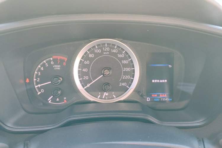 Used Toyota Levin 2021 185T CVT Sport Edition Instrument Cluster
