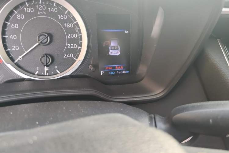 Used Toyota Levin 2021 185T CVT Sport Edition Odometer Close Up
