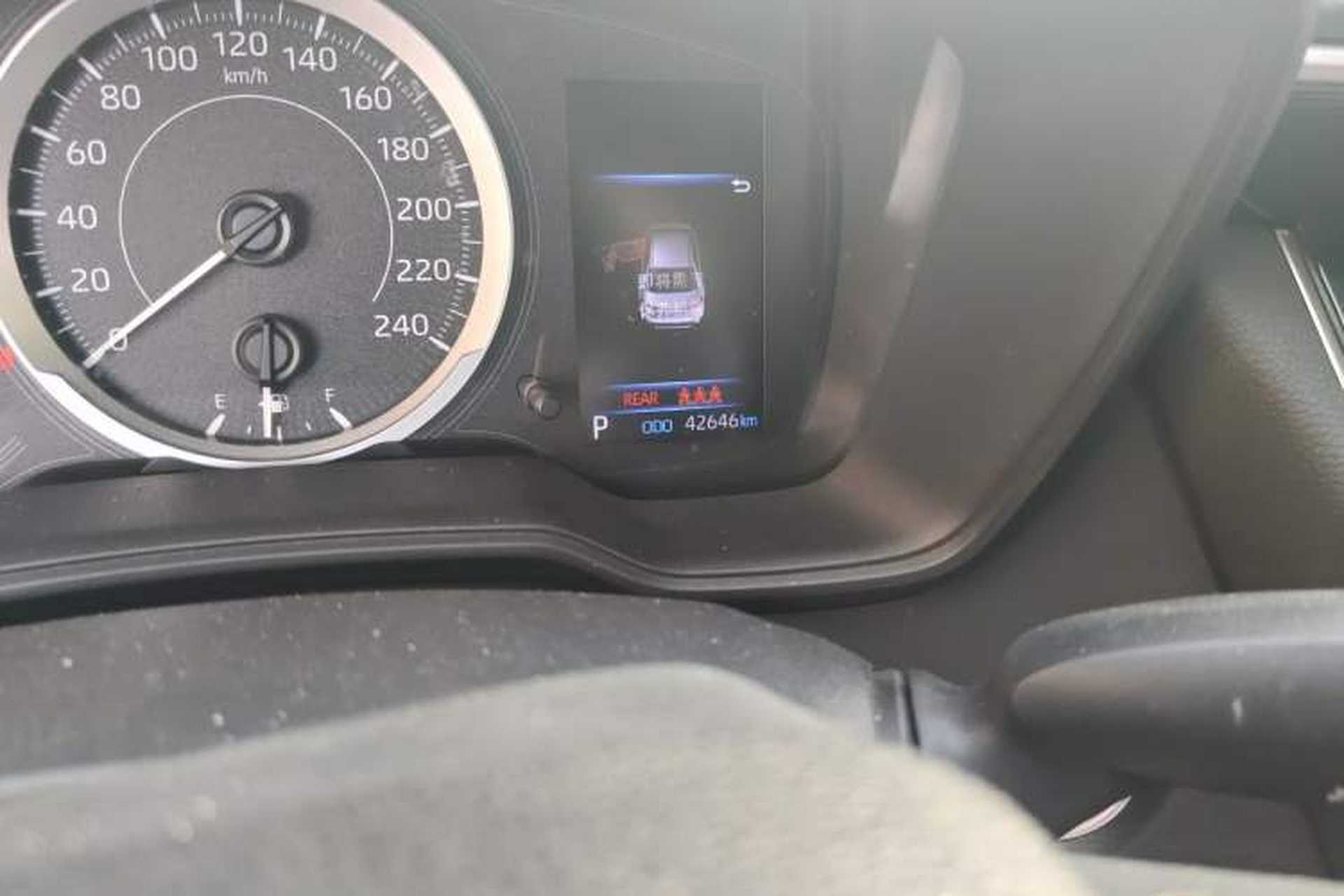 Used Toyota Levin 2021 185T CVT Sport Edition Odometer Close Up