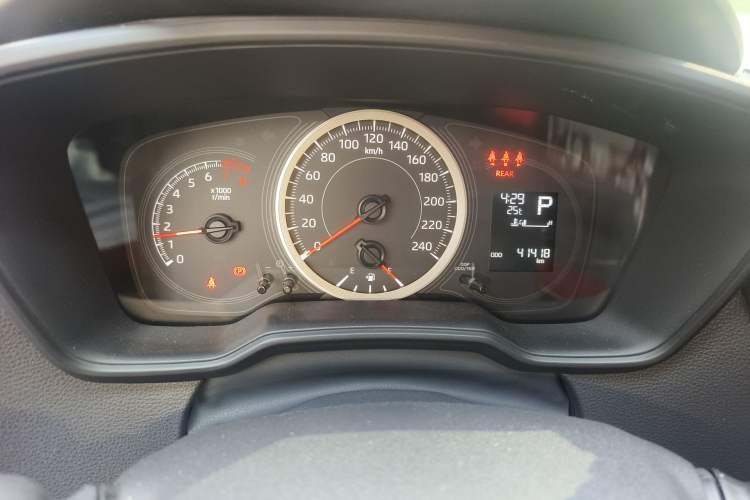 Used Toyota Levin 2021 TNGA 1.5L CVT Entry-Level Model Odometer Close Up