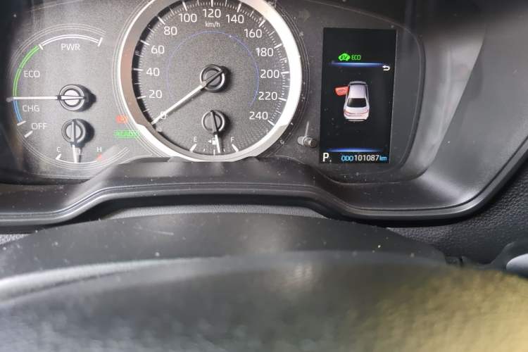 Used Toyota Levin 2021 Dual-Motor 1.8H E-CVT Sport Edition Odometer Close Up