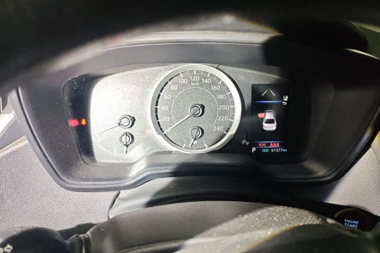 Used Toyota Levin 2021 185T CVT Luxury Edition Odometer Close Up