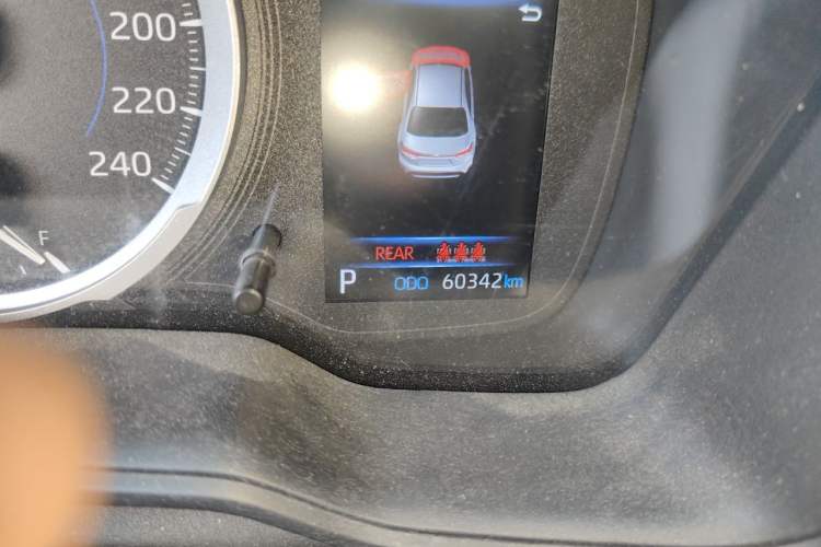 Used Toyota Levin 2021 Dual-Engine 1.8H E-CVT Luxury Edition Odometer Close Up