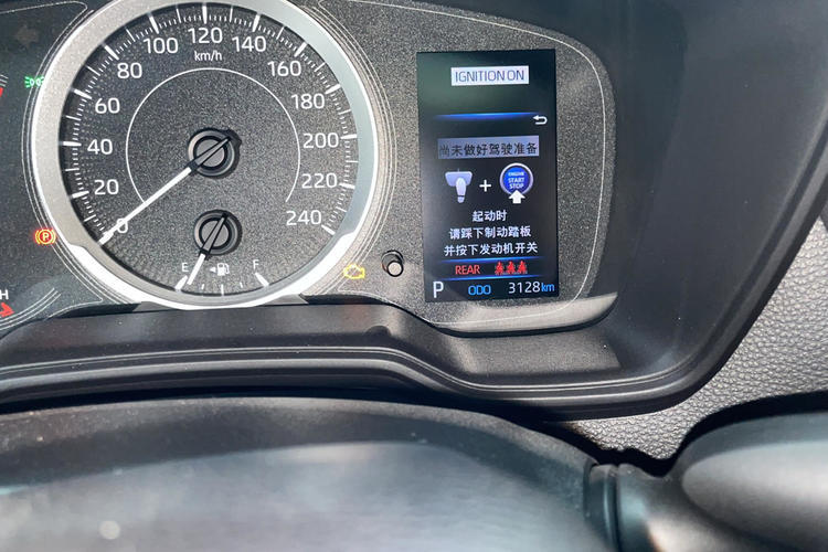 Used Toyota Levin 2021 185T CVT Sport Edition Odometer Close Up