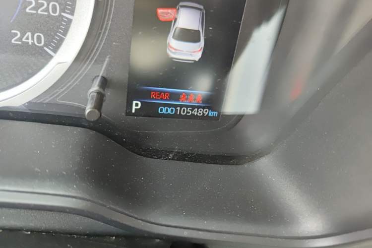 Used Toyota Levin 2021 Dual-Motor 1.8H E-CVT Leading Edition Odometer Close Up