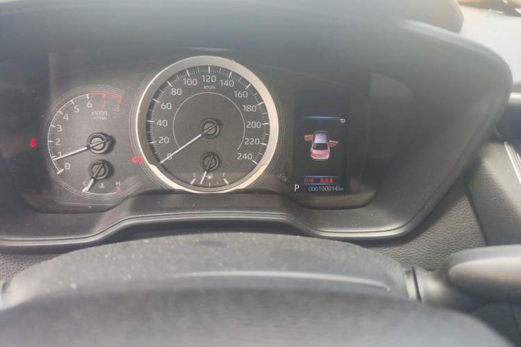 Used Toyota Levin 2021 185T CVT Luxury Edition Odometer Close Up