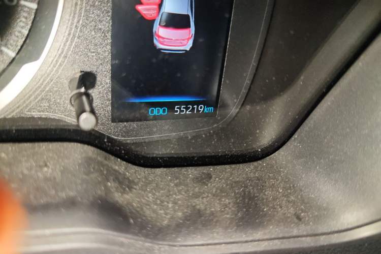 Used Toyota Levin 2021 185T CVT Luxury Edition Odometer Close Up