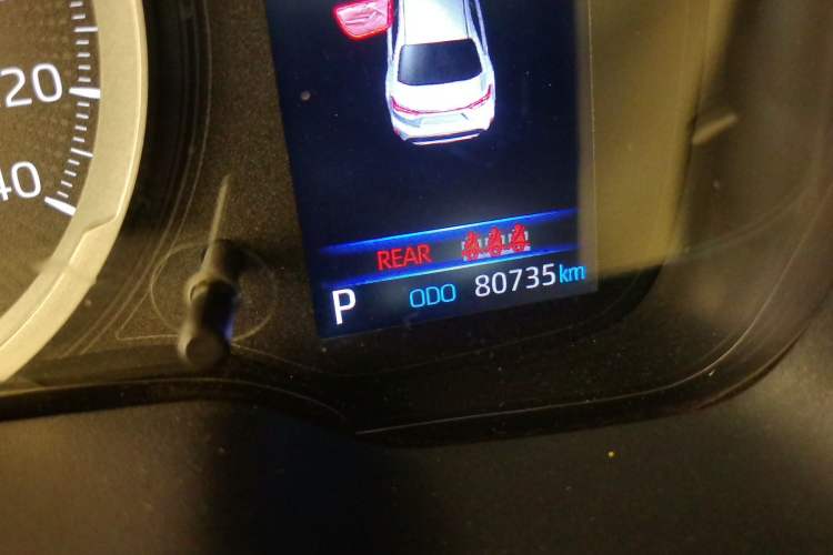 Used Toyota Levin 2021 Dual-Motor 1.8H E-CVT Sport Edition Odometer Close Up