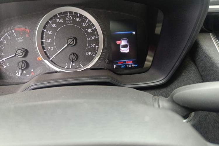 Used Toyota Levin 2021 185T CVT Luxury Edition Odometer Close Up